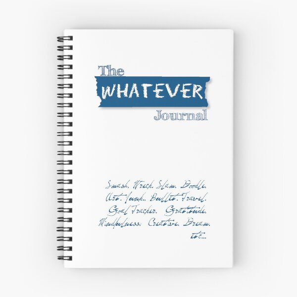 Item preview, The Whatever Journal designed and sold by CitadelBookery.