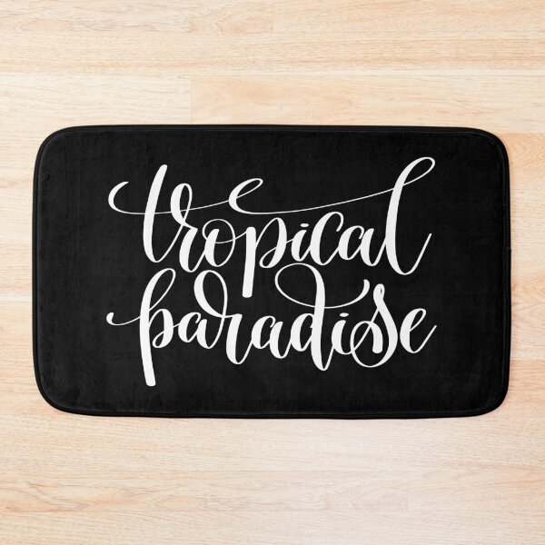 Item preview, Tropical Paradise Inspirational and Motivational Quotes designed and sold by ProjectX23.