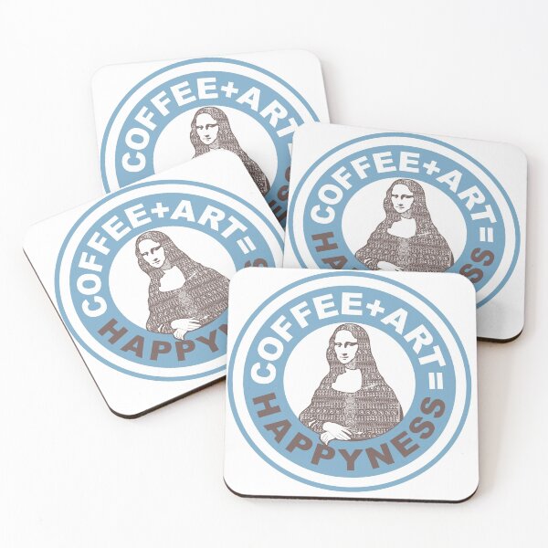 Item preview, Coffee + Art = Happyness designed and sold by pelagio.