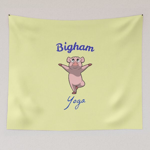 Item preview, Bigham Yoga designed and sold by HappySchnapper.