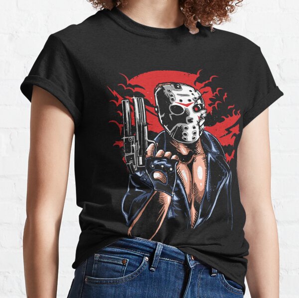 Horror Mashups: Jason Will Be Back Classic T-Shirt