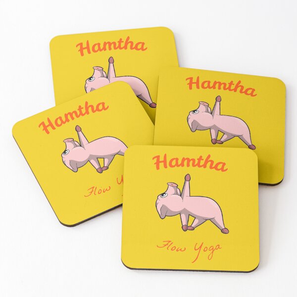 Item preview, Hamtha, a porcine flow yoga designed and sold by HappySchnapper.