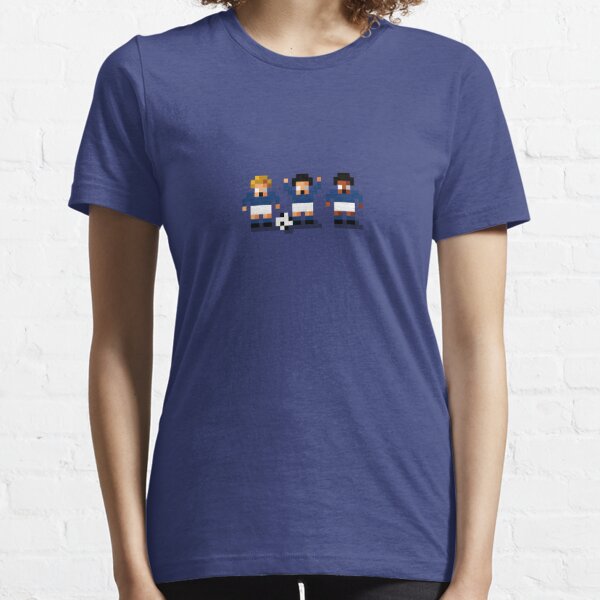 Everton FC Damen T-Shirt Fußball offiziellen Langarm T-Shirt-blau-NEU 
