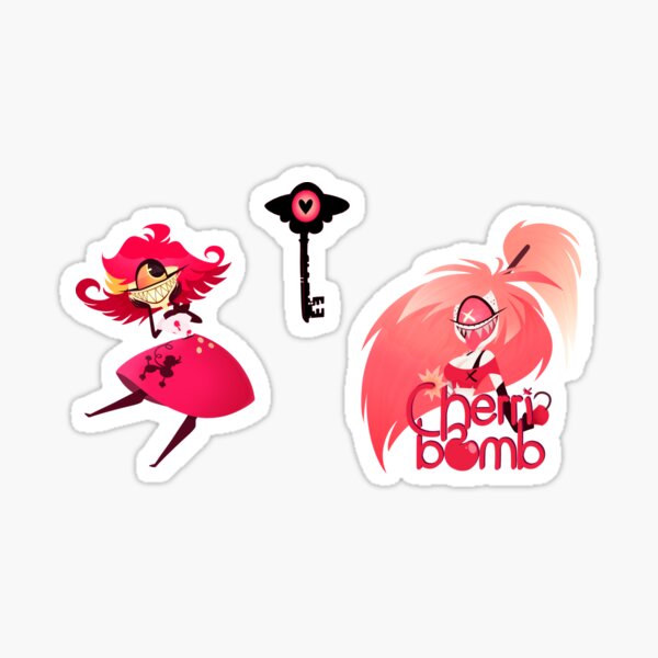 Hazbin Hotel Ladies Sticker Sheet Sticker For Sale By Lunarmistress