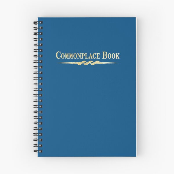 Item preview, Commonplace Book Classic blue designed and sold by CitadelBookery.