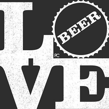 Artwork thumbnail, Beer Love by PrintChutney