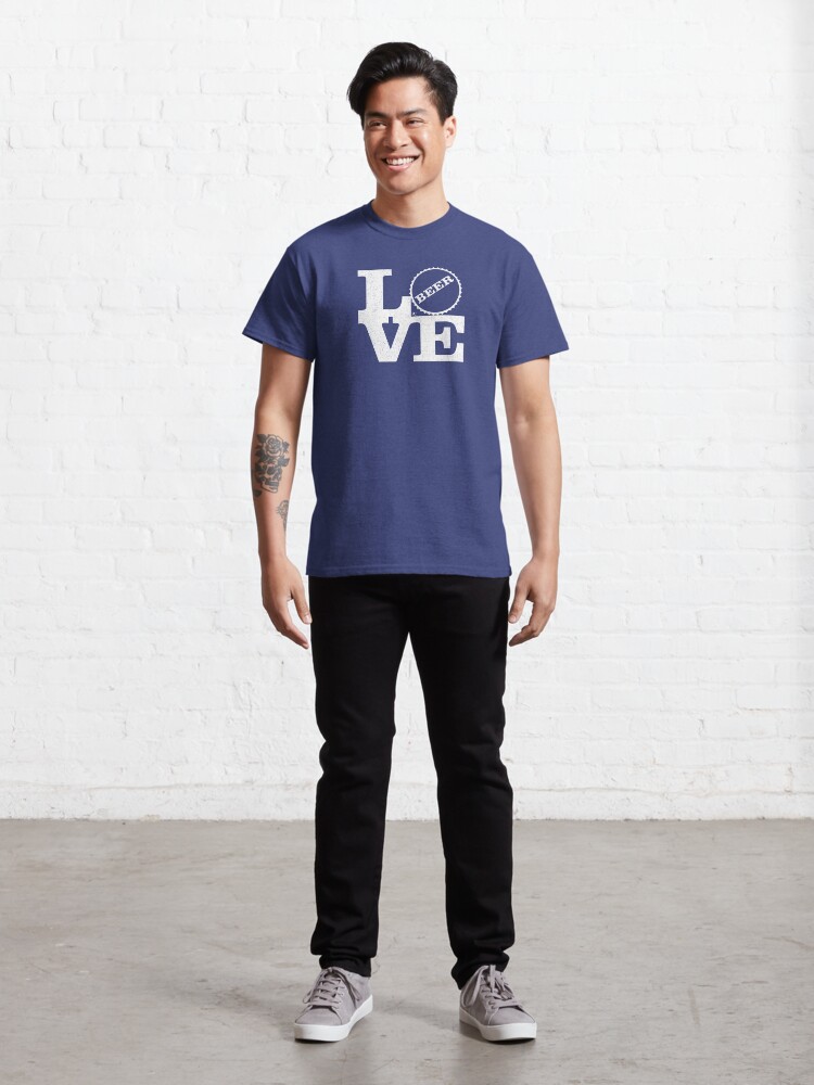 Alternate view of Beer Love Classic T-Shirt
