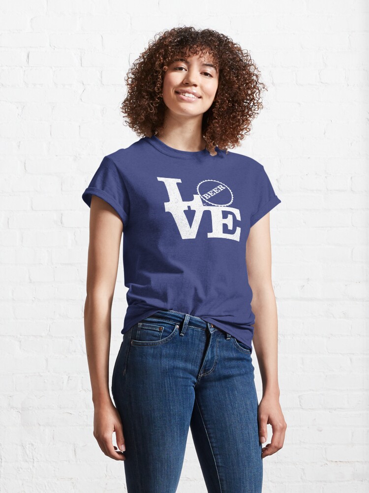 Alternate view of Beer Love Classic T-Shirt