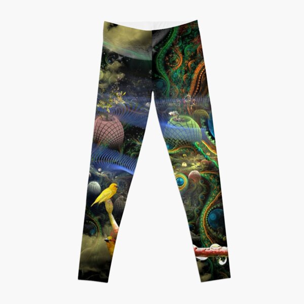 The History of the Bioluminoidal Fractalization Process Leggings