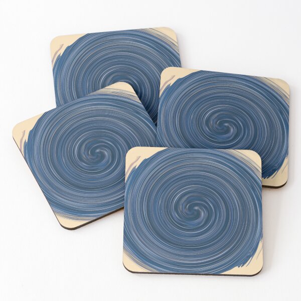 Item preview, Spiraling blues designed and sold by CitadelBookery.