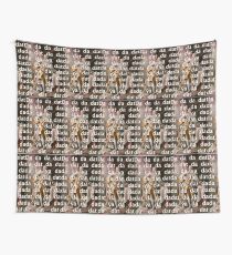You'll be Back Hamilton King George III Da dat Wall Tapestry