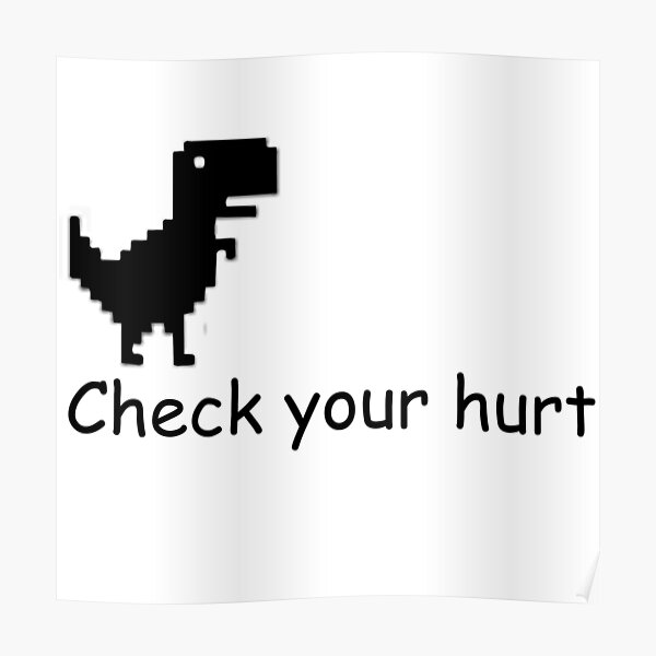 Chick your hurt Poster