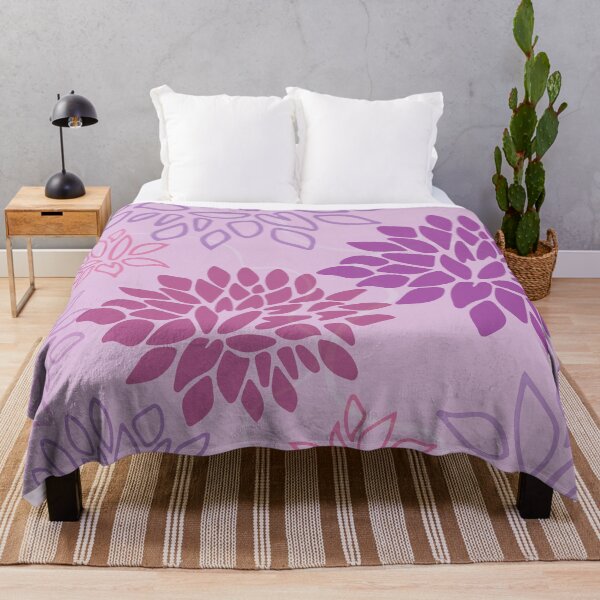 Item preview, Blooms - Purple Floral Pattern designed and sold by picadillyprints.