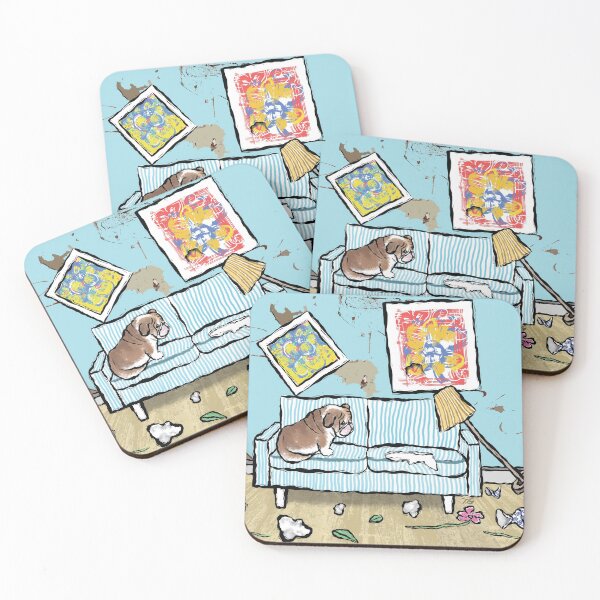 Item preview, So Lonely - Dog Illustration, Dog Art, Poor English Bulldog designed and sold by Taylor Ge.