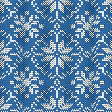 Aperçu de l'œuvre Jacquard d'hiver tricoté de olgart