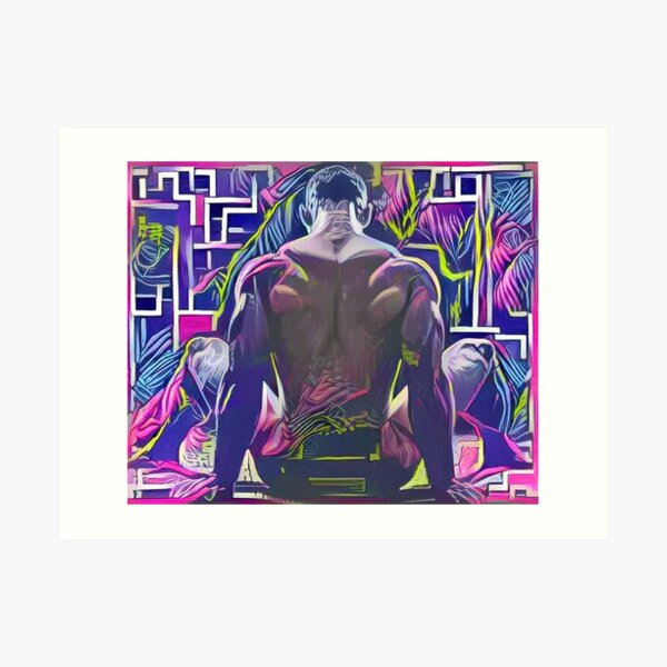 Manspreading Art Print