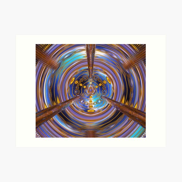 3rd Dimension Healing Code Art Print