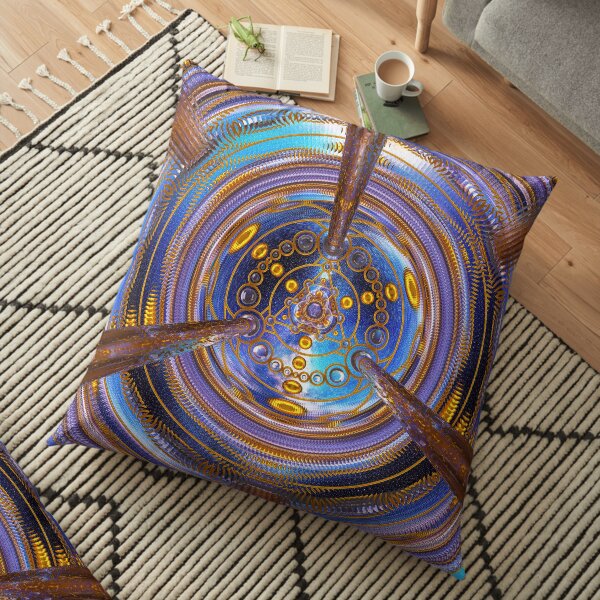 3rd Dimension Healing Code Floor Pillow