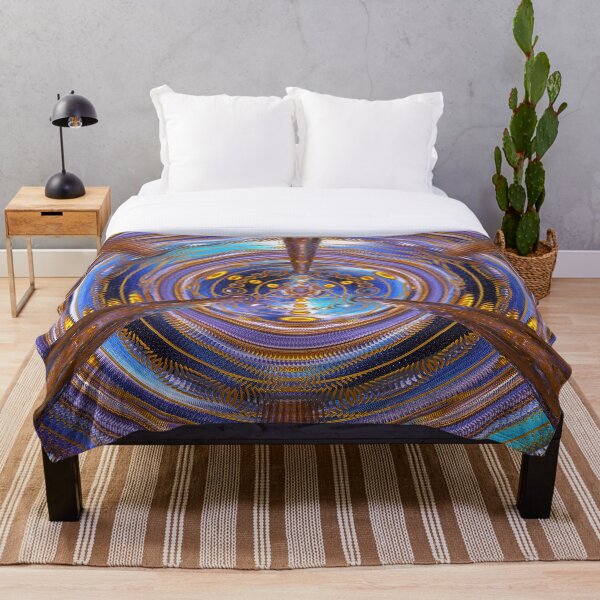 3rd Dimension Healing Code Throw Blanket