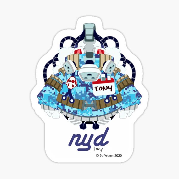 Nyd - Tony Sticker