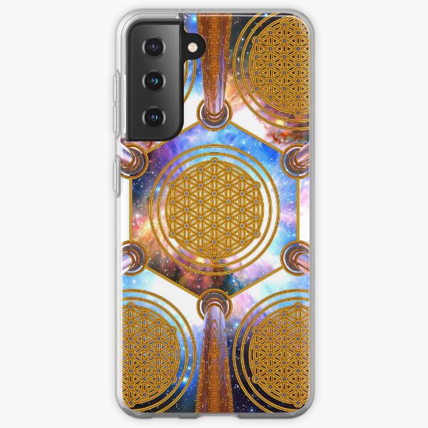 Flower of life Healing Code Samsung Galaxy Soft Case