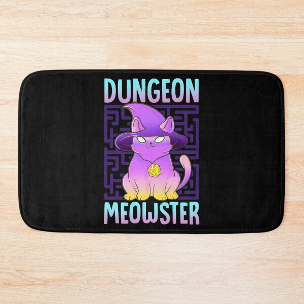 Item preview, Dungeon Meowster Tabletop Gamer designed and sold by perfectpresents.