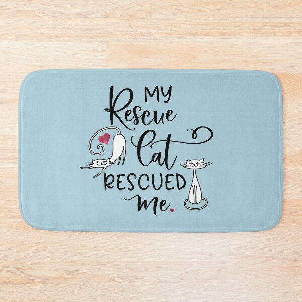 Item preview, Rescue Cat Rescued Owner Gift designed and sold by picadillyprints.