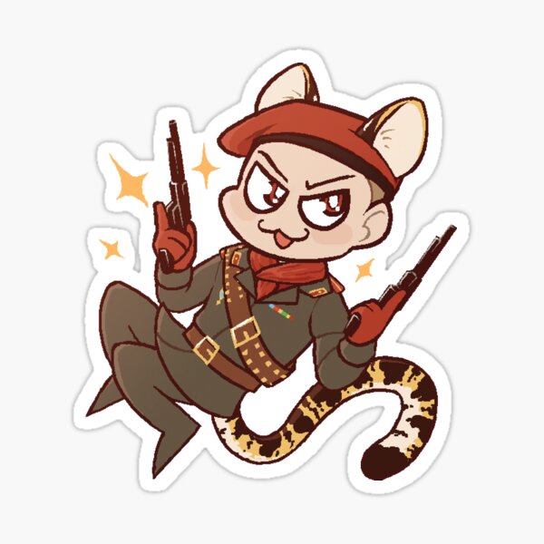 Ocelot Kitty Sticker