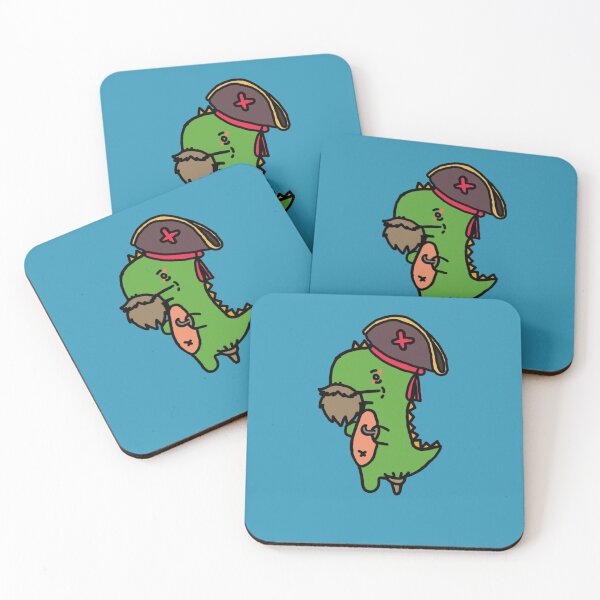 Item preview, pirate captain dino designed and sold by Fishyf00.