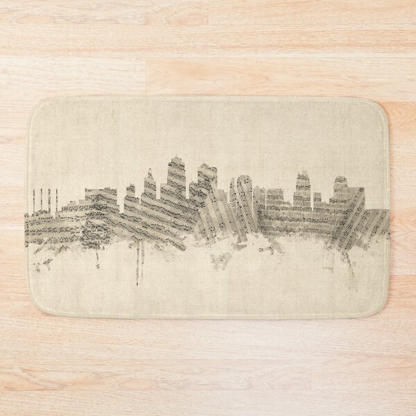 Item preview, Kansas City Missouri Skyline Sheet Music designed and sold by ArtPrints.