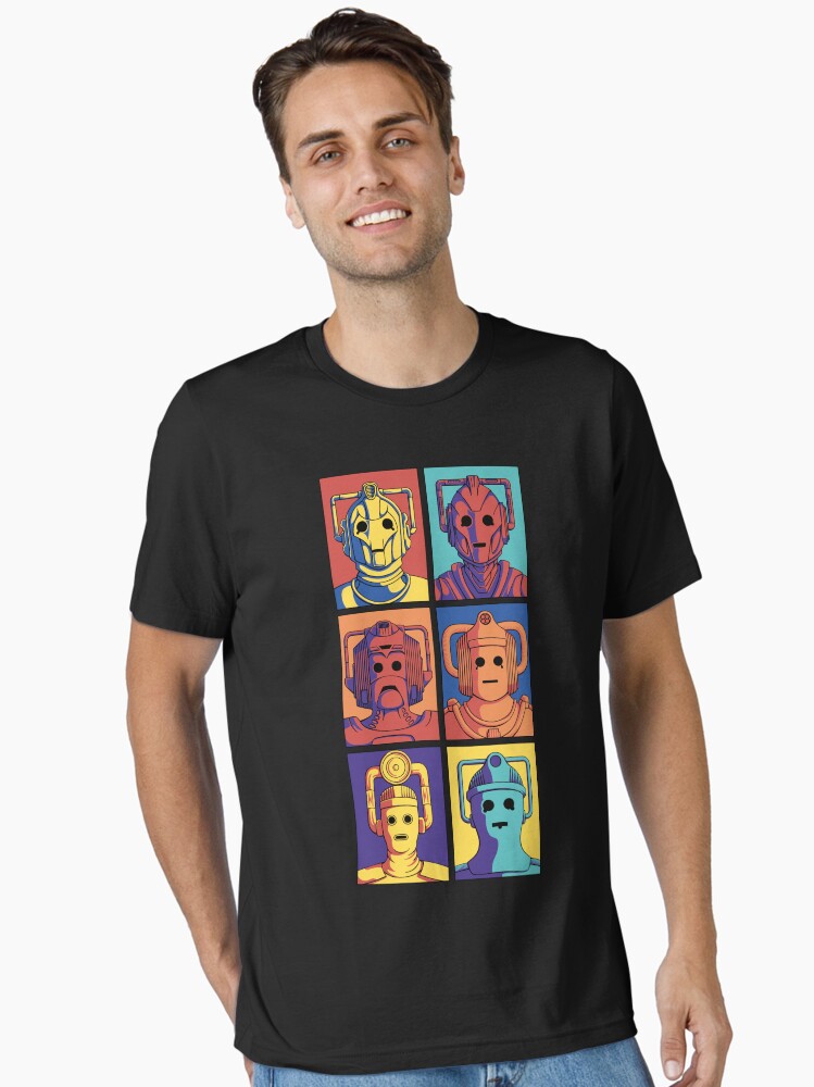 Thumbnail 2 of 7, Essential T-Shirt, Cyberpop Evolution designed and sold by DoodleDojo.