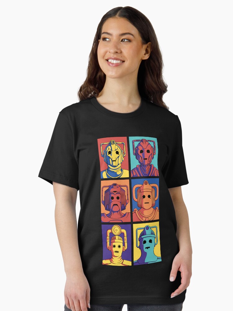 Thumbnail 1 of 7, Essential T-Shirt, Cyberpop Evolution designed and sold by DoodleDojo.
