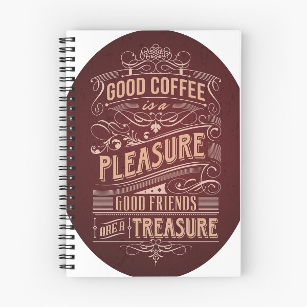 Item preview, Good Coffee is a Pleasure. Good Friends are a Treasure designed and sold by arttiisens.