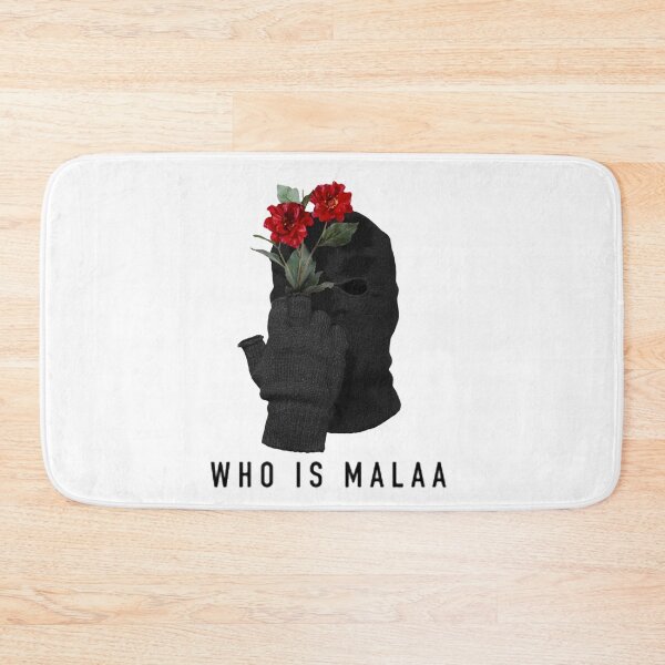 Item preview, Who is Malaa with flowers designed and sold by StreetGang.