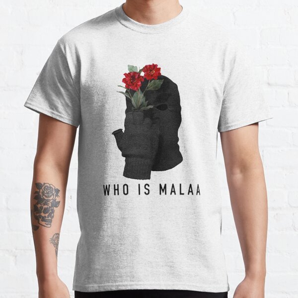 Item preview, Who is Malaa with flowers designed and sold by StreetGang.
