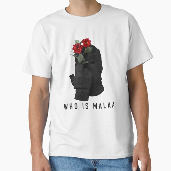 Item preview, Who is Malaa with flowers designed and sold by StreetGang.