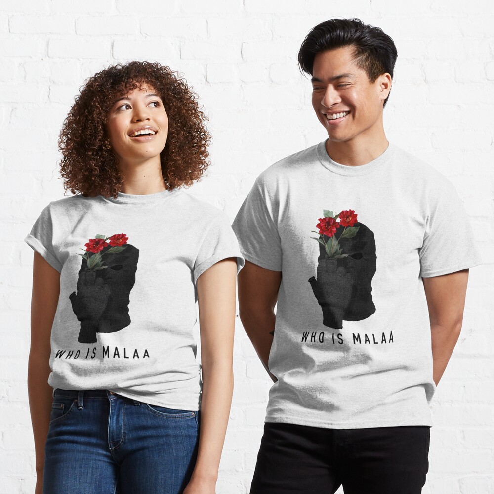 Who is Malaa with flowers Classic T-Shirt