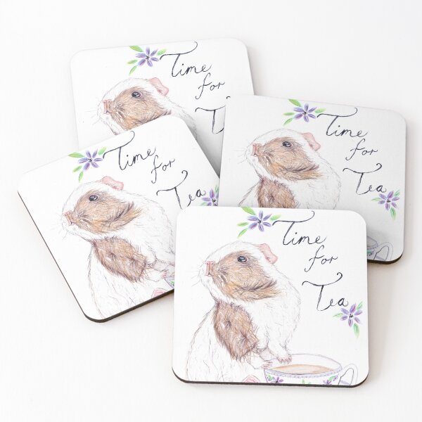 Artikelvorschau, Tea Time Meerschweinchen entworfen und verkauft von BlossomandIvy.