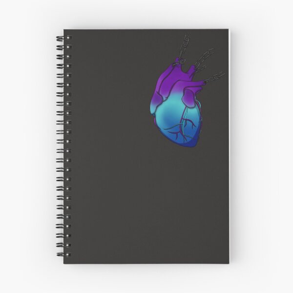 Item preview, Chained Heart - Blue-Purple designed and sold by ForsakenSky15.