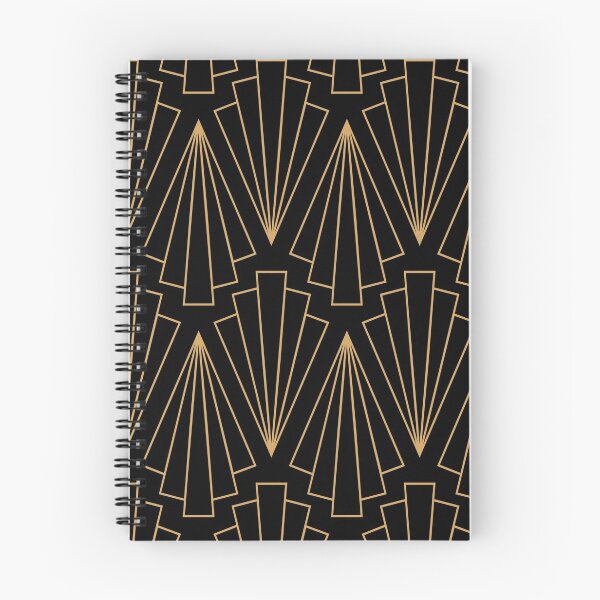 Item preview, Gold and Black Art Deco Pattern designed and sold by KarinaI.