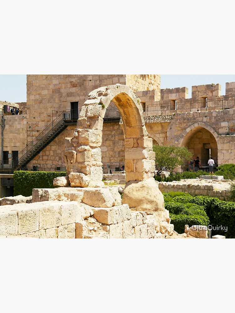 Jerusalem, Israel. Citadel Arch. by UltraQuirky