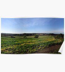 English Landscape Poster