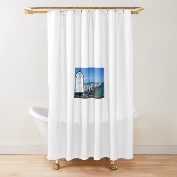 Far Out! Shower Curtain