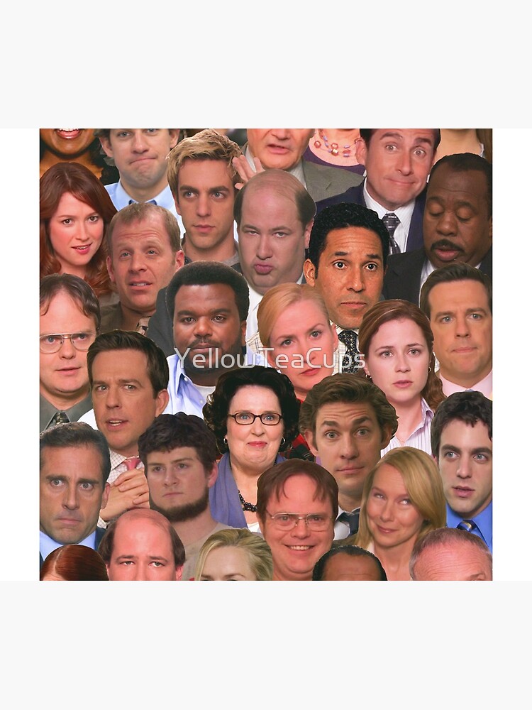 Disover The Office Characters Collage Shower Curtain
