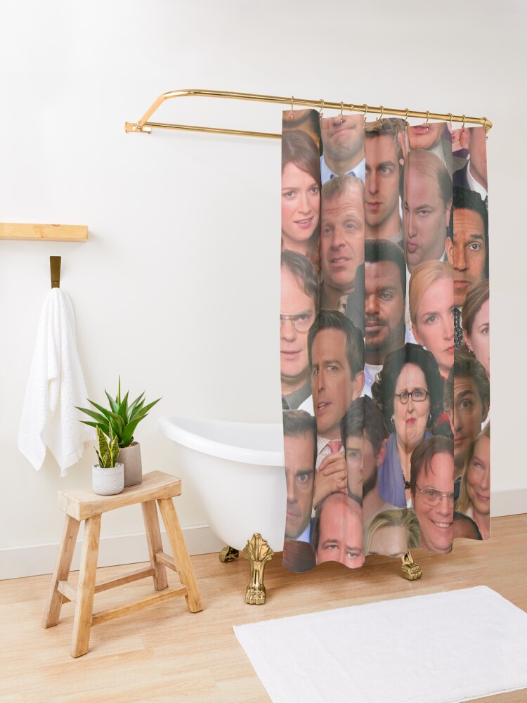 Disover The Office Characters Collage Shower Curtain