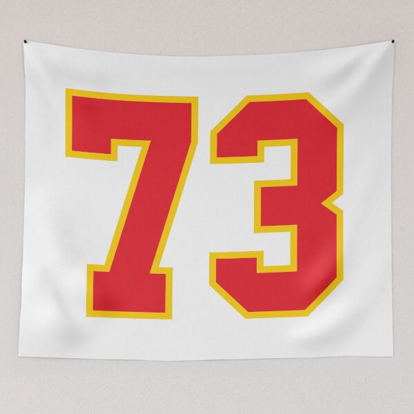 Item preview, 73 Jersey Number, Seventy Three Red designed and sold by elhefe.