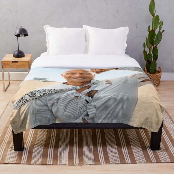 dwayne johnson Throw Blanket