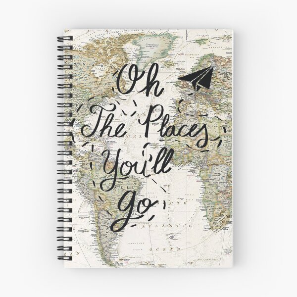 Item preview, Oh The Places You'll Go designed and sold by aoaGraphics.