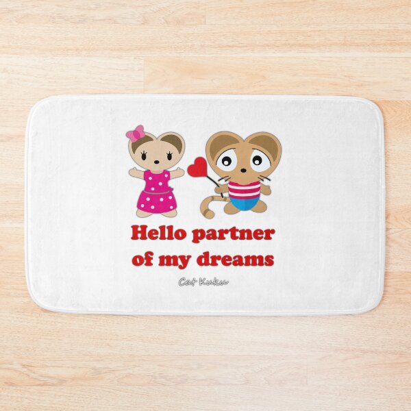 Item preview, Partner of my dreams Love quotes english - Cat Kuku designed and sold by Bubsimouse.