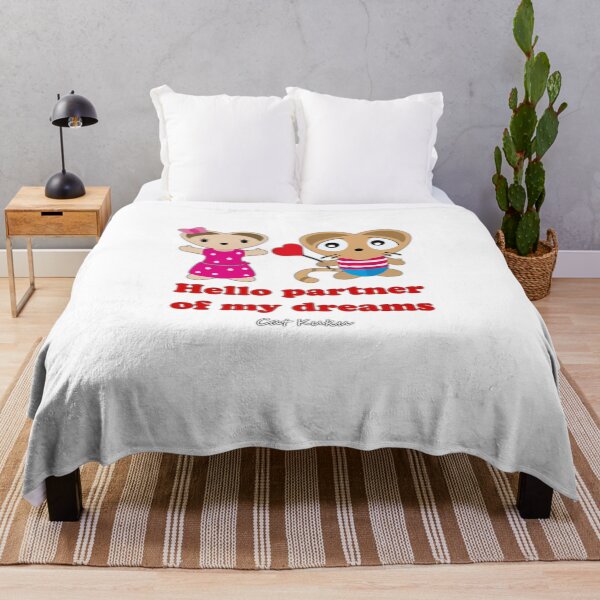 Artikelvorschau, Partner of my dreams Love quotes english - Cat Kuku entworfen und verkauft von Bubsimouse.